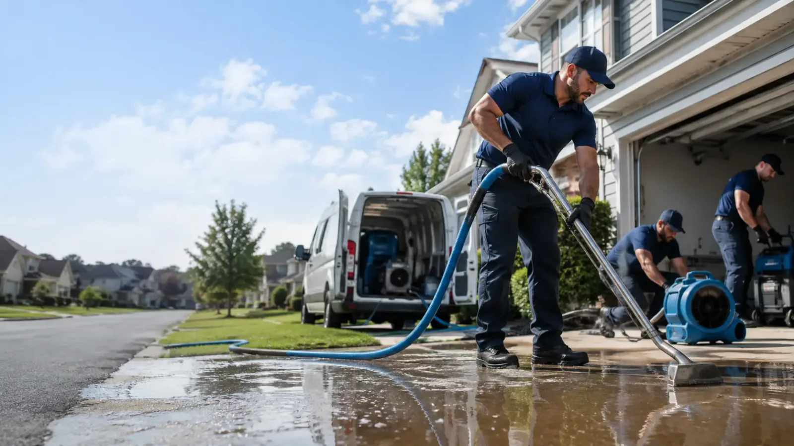 Flood Damage Restoration in Lomira, WI